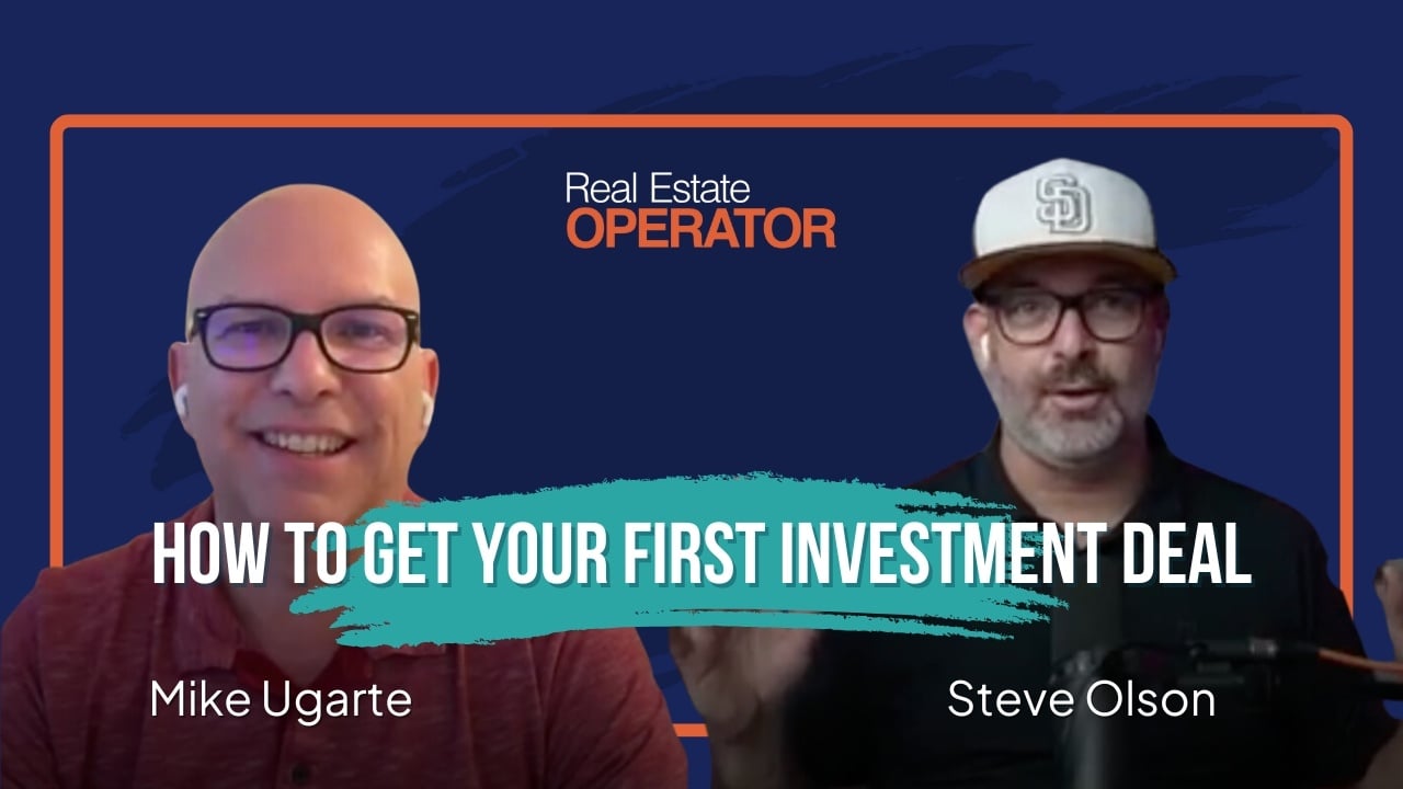 Ep 004 - How to get your first investment deal as a real estate agent with Mike Ugarte